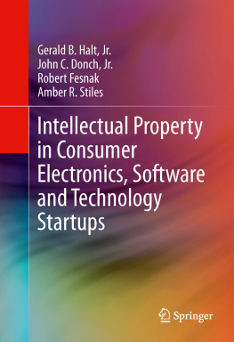 Donch Jr. John C. - Intellectual Property in Consumer Electronics, Software and Technology Startups