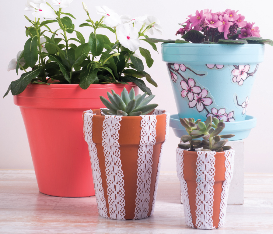 ABOUT CLAY POTS Clay pots come in a wide range of sizes from mini 2 5cm - photo 20