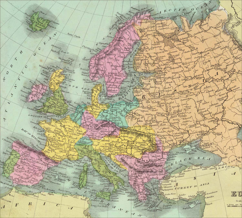 Family Tree Historical Maps Book Europe a Country-by-country Atlas of European History 1700s-1900s - photo 7