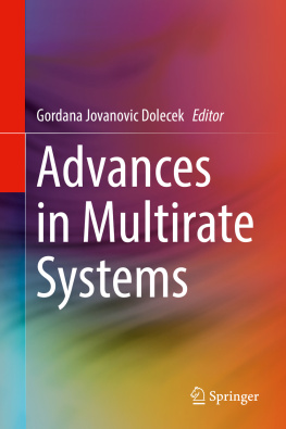 Dolecek - Advances in Multirate Systems
