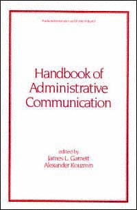 title Handbook of Administrative Communication Public Administration and - photo 1