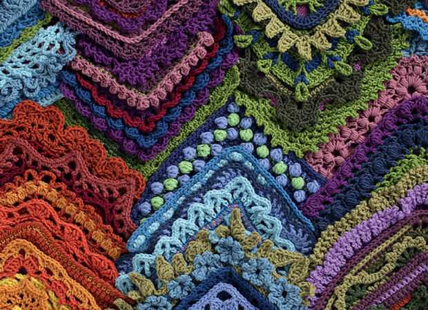 Edgings and More Colorful lacy plain or fancy ruled or straight small and - photo 2