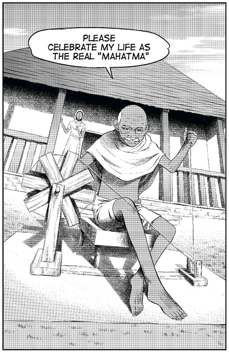 Gandhi a manga biography - photo 5