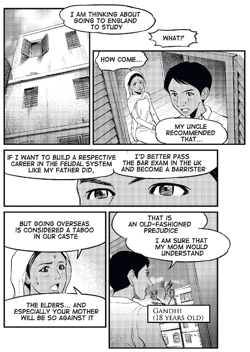 Gandhi a manga biography - photo 12