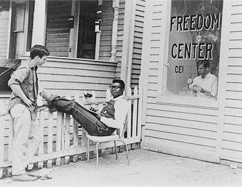 Office of the Hill Neighborhood Union in New Haven Connecticut summer 1965 - photo 2