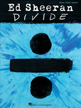 Ed Sheeran - Ed Sheeran--Divide Songbook