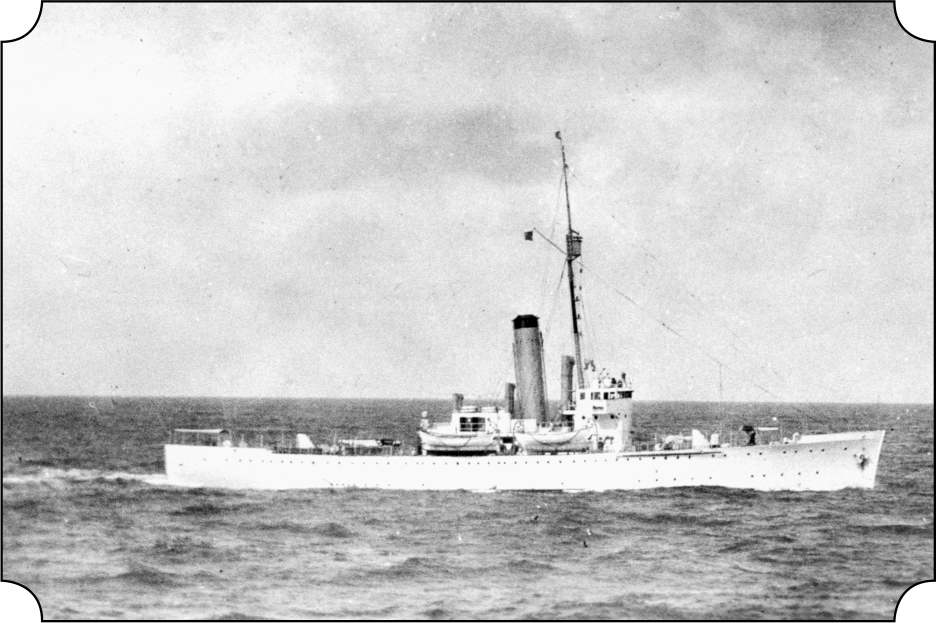 The coast guard cutter Itasca standing by at Howland Island - photo 8