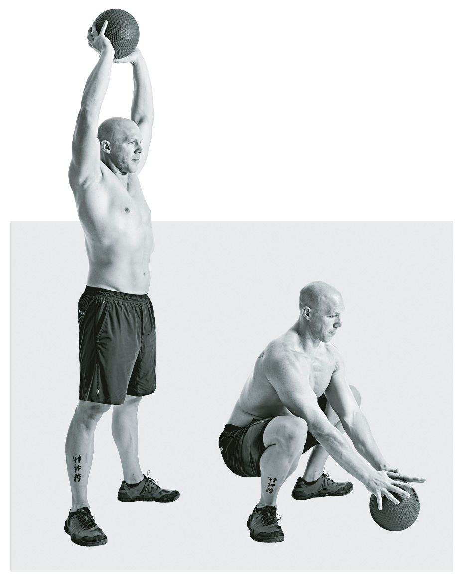 Barbell Back Squat Hold a barbell across your back using an overhand grip Your - photo 4