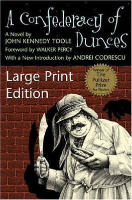 John Kennedy Toole - A Confederacy of Dunces