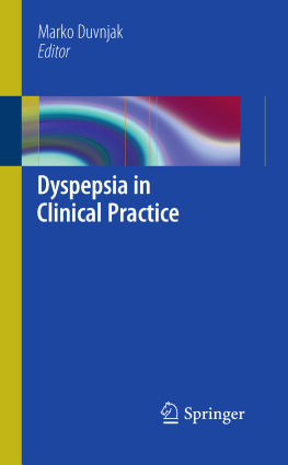 Duvnjak - Dyspepsia in Clinical Practice