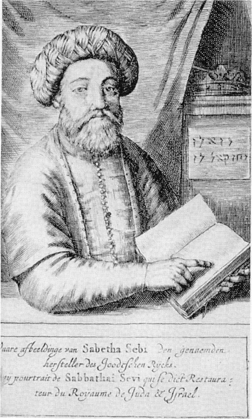 True Portrait of Sabbatai evi sketched by an eyewitness in Smyrna 1666 From - photo 3