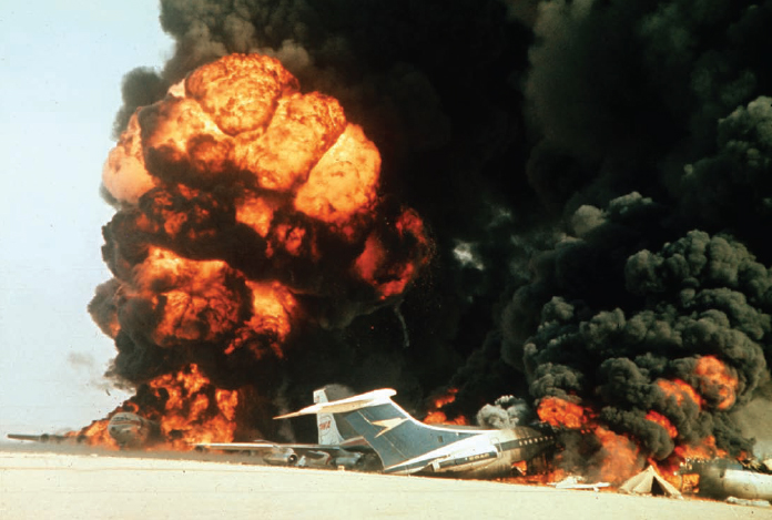 In September 1970 the PFLP hijacked four airliners in a dramatic act of air - photo 3