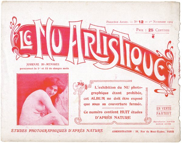 3 - The Artistic Nude n o 12 November 1 1904 Contents 4 - Anonymous - photo 4