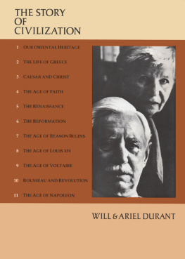 Durant Will The age of Louis XIV: a history of European civilization in the period of Pascal, Moliere, Cromwell, Milton, Pete the Great and Spinoza, 1648-1715