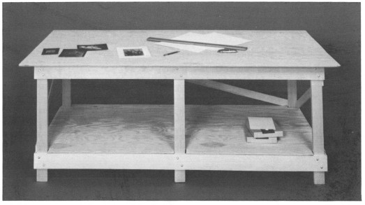 A work table is useful in just about every phase of darkroom workreviewing - photo 4