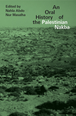 Abdo-Zubi Nahla - An Oral History of the Palestinian Nakba