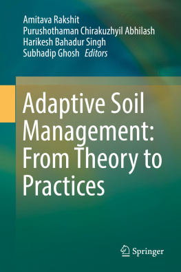 Abhilash Purushothaman Chirakuzhyil - Adaptive Soil Management: From Theory to Practices
