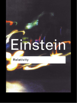 Einstein - Relativity