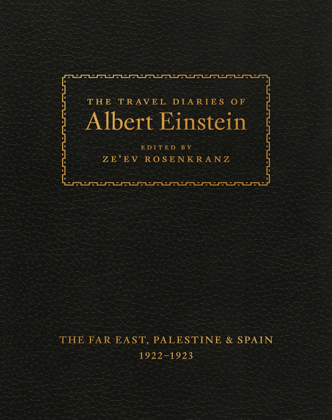 THE TRAVEL DIARIES OF ALBERT EINSTEIN Map with itinerary of Einsteins ocean - photo 1