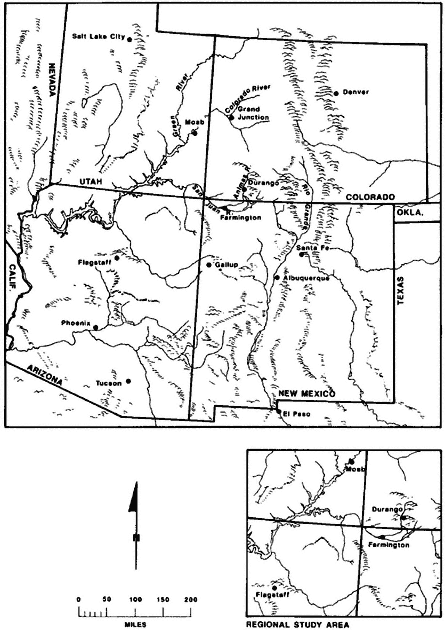 The Four Corners States Map by Ernesto Martinez Page iii - photo 2