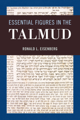 Eisenberg - Essential Figures in the Talmud