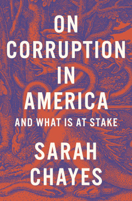 Sarah Chayes - On Corruption in America: And What Is at Stake