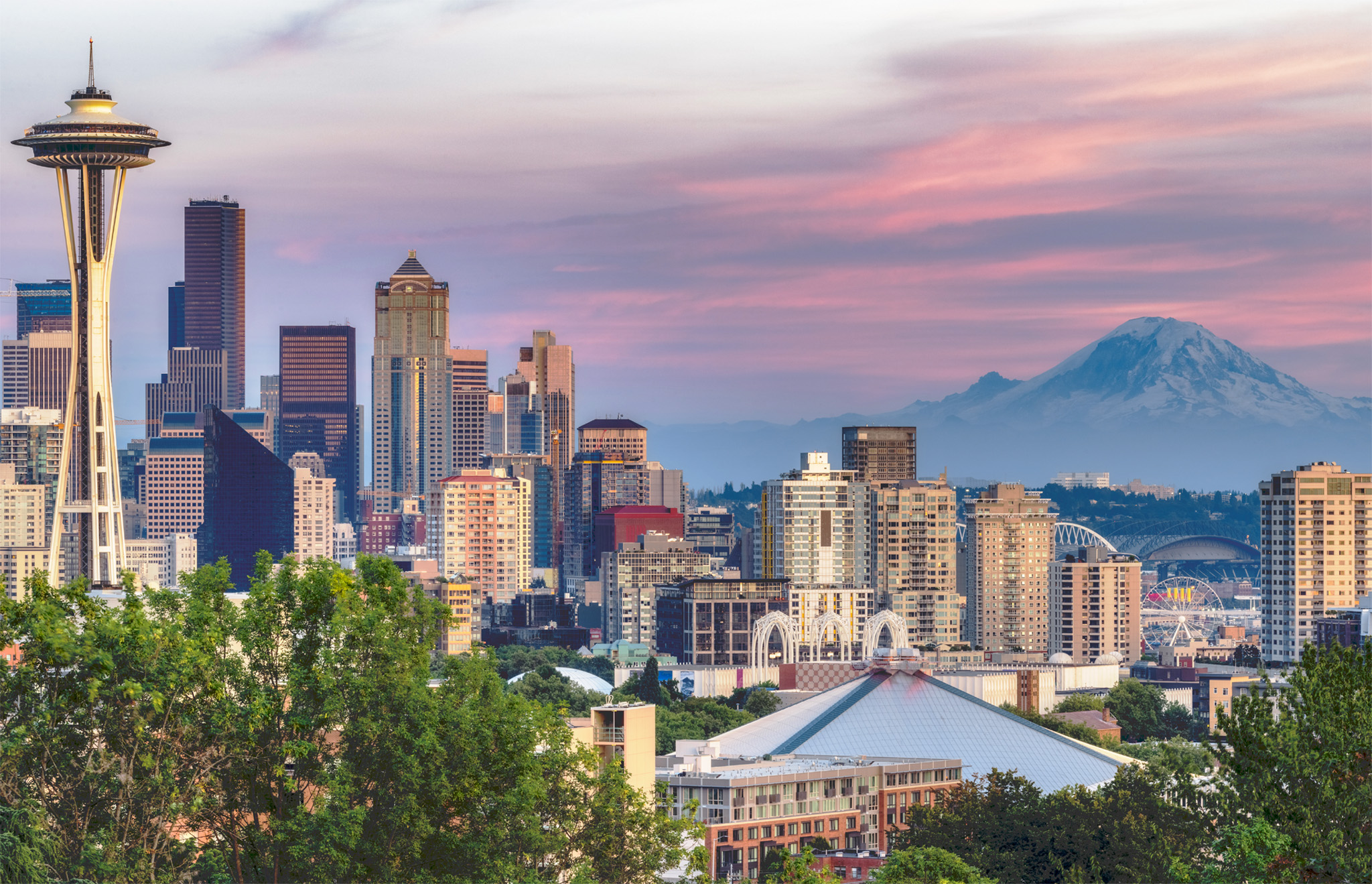 t The Space Needle and Seattles skyline Welcome to the Pacific Northwest - photo 5