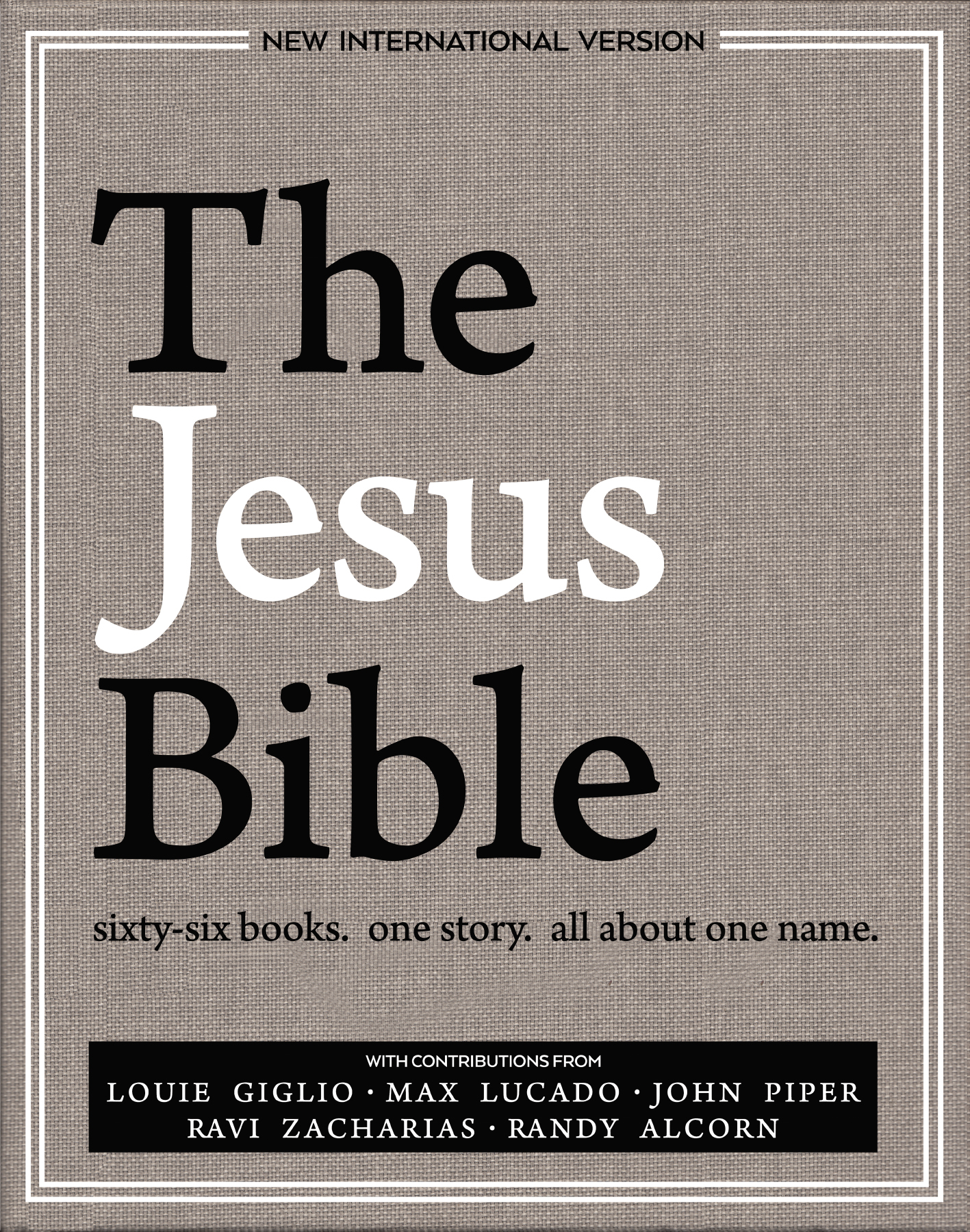 The Jesus Bible NIV - image 1