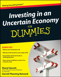 Garrett - Investing in an Uncertain Economy For Dummies