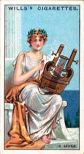 Early twentieth-century cigarette card depicting the etymology of the word - photo 7