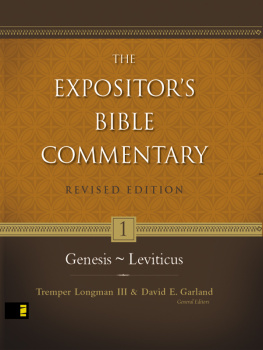 Garland David E. - Genesis-Leviticus