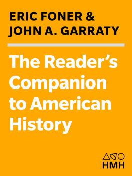 Garraty - The young readers companion to American history