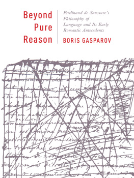 Gasparov - Beyond Pure Reason