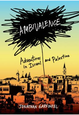 Garfinkel - Ambivalence: adventures in Israel and Palestine