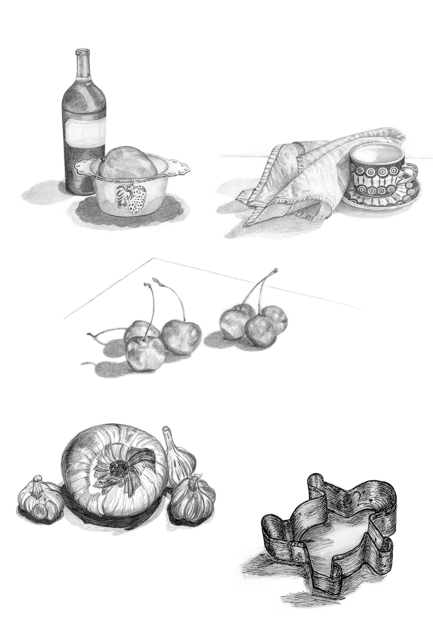 Examine this representative grouping of one students work Locate the aesthetic - photo 2