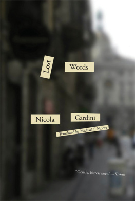 Gardini Nicola - Lost Words