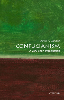 Gardner Confucianism: a very short introduction