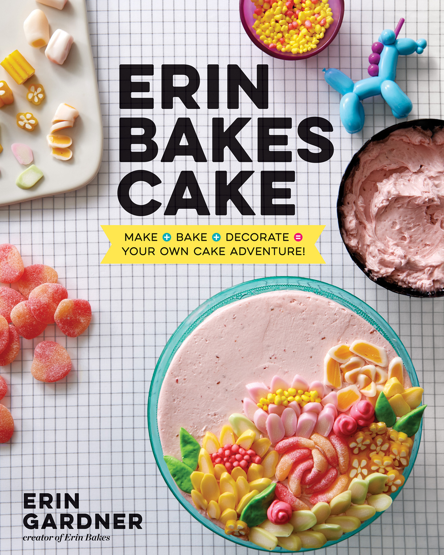 We have a superstar sweet rock candy unicorn crush on Erin Bakes Cake and - photo 1