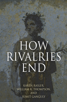 Ganguly Sumit - How Rivalries End