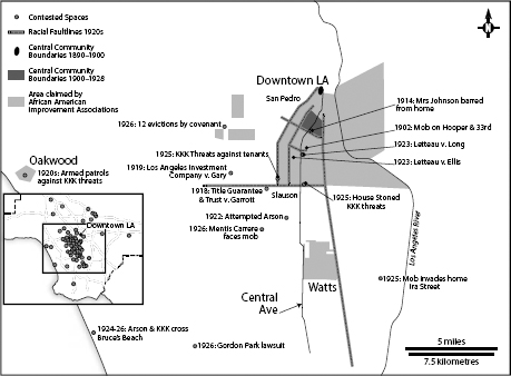 Map 3 Disciplinary actions against African American families outside of the - photo 4