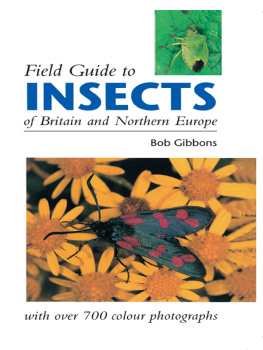 Gibbons FIELD GUIDE TO INSECTS OF BRITAIN AND NORTHERN EUROPE