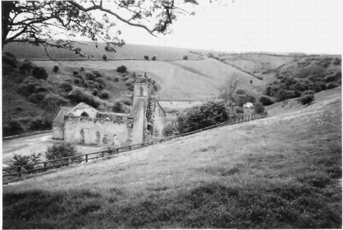 The deserted village of Wharram Percy Only the ruins of St Martins church - photo 3