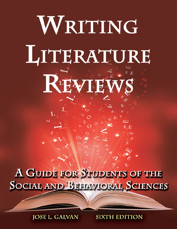 Writing Literature Reviews A Guide for Students of the Social and Behavioral - photo 1