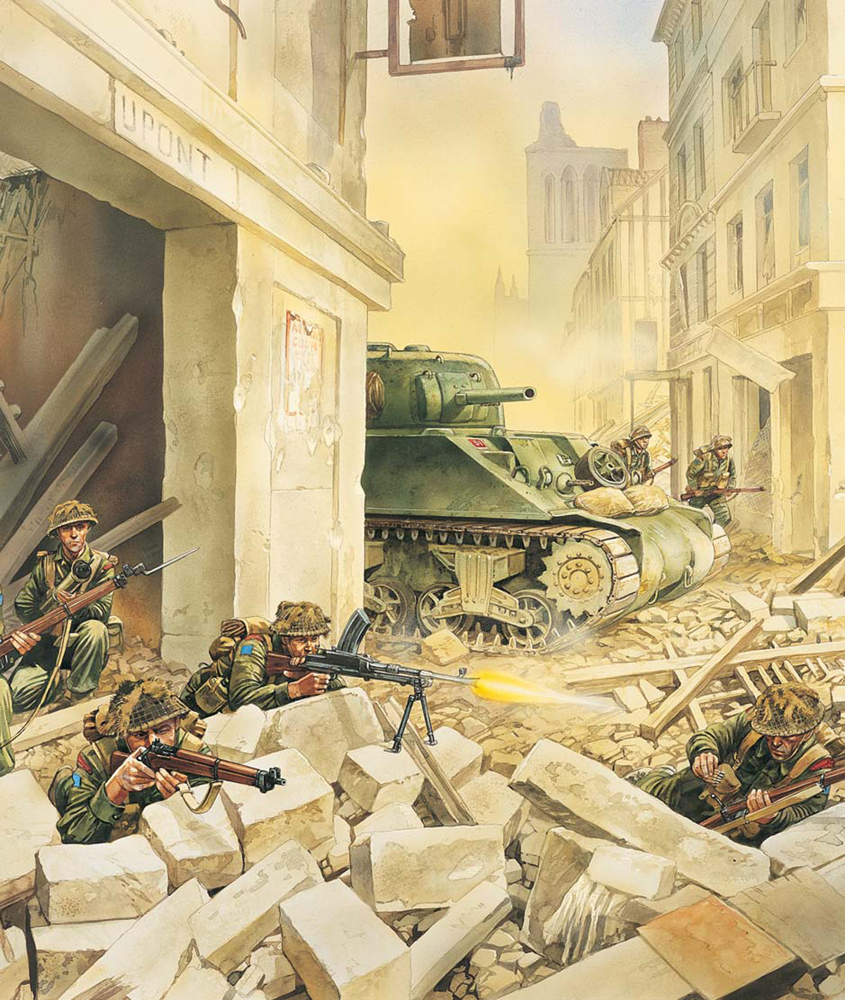 The Regina Rifles streetfighting in Caen by Peter Dennis Osprey Publishing - photo 2