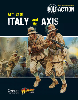 Games - Armies of Italy and the Axis