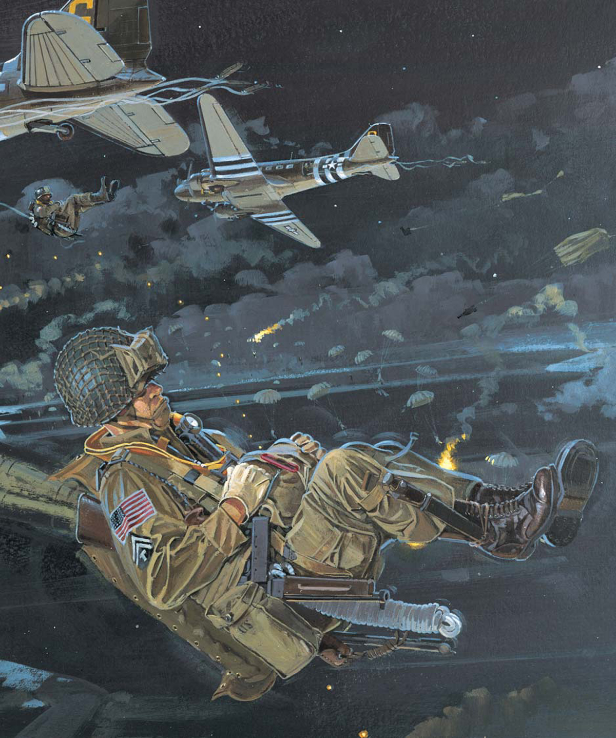 Boston Mission - the 82nd Airborne over Drop Zone T by Howard Gerrard Osprey - photo 5