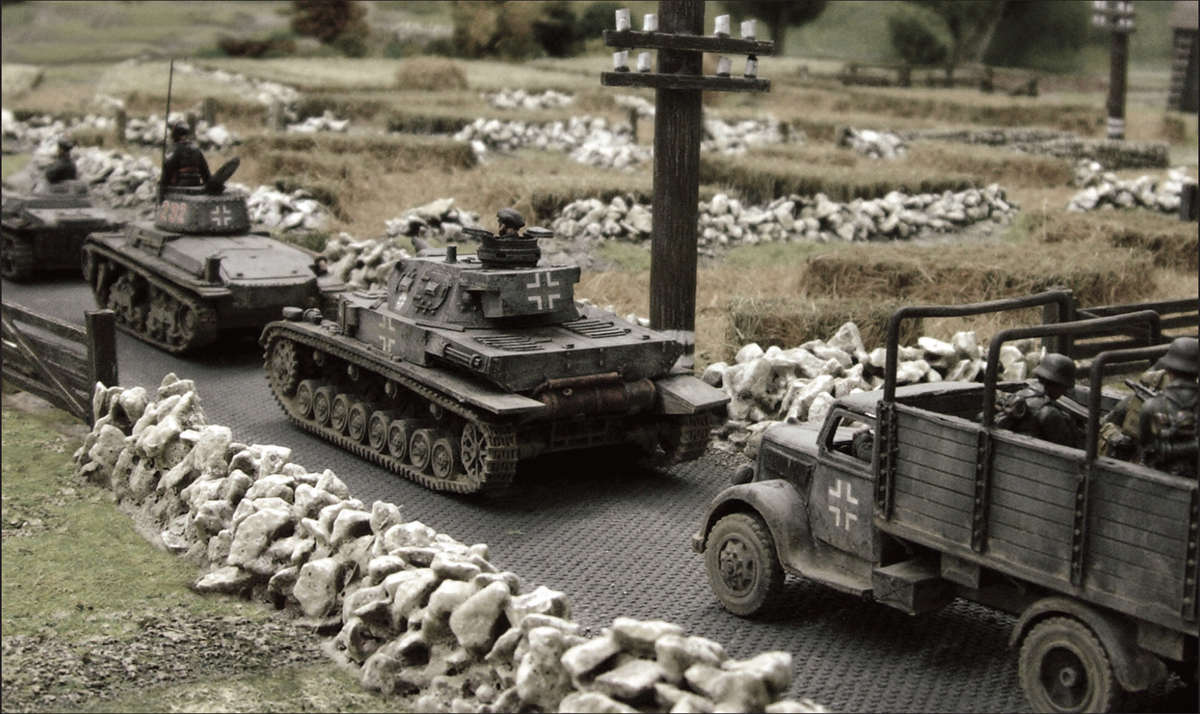 Panzers Marsch The armoured column heads into enemy territory STATIC - photo 6