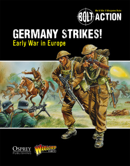 Games - Bolt Action: Germany Strikes!