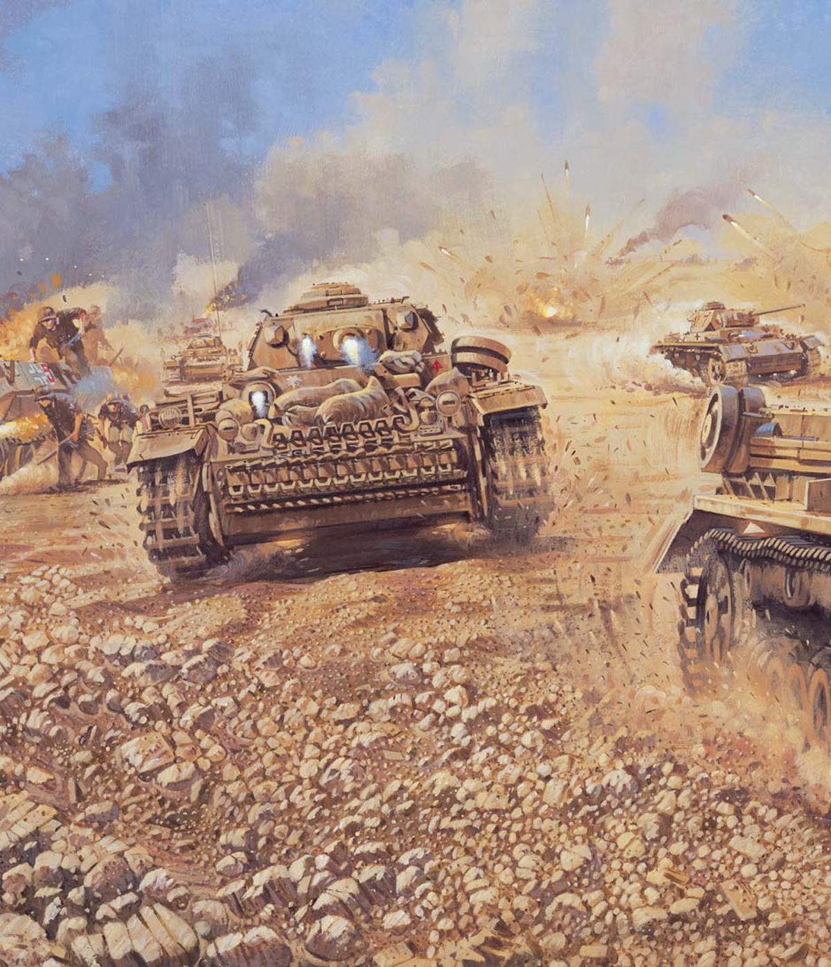 15th Panzer Division attacks towards Alam Halfa Ridge by Howard Gerrard Osprey - photo 2