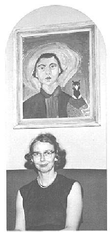 Flannery OConnor and self-portrait Page iii The True Country - photo 2